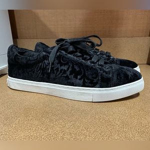 Rebecca Minkoff Black Velvet Size 10 Sneakers